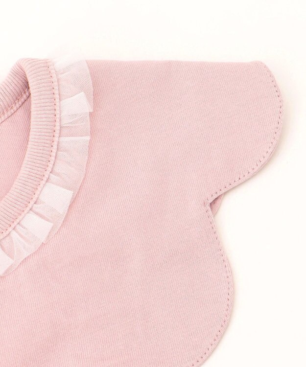 組曲 KIDS 【Fサイズ】チュールリボン スタイ ピンク系