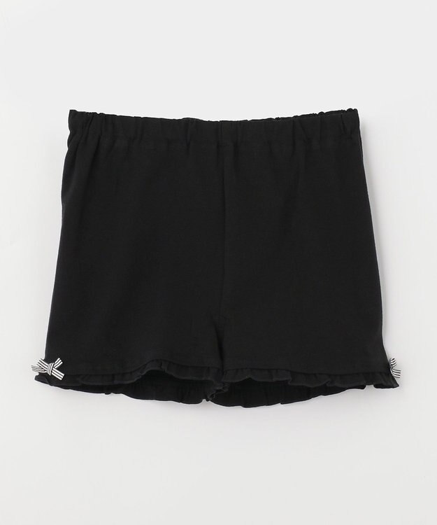 ANY KIDS 1分丈スパッツ ブラック