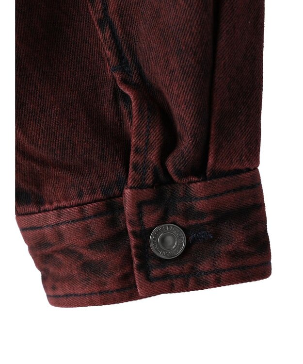 Green Parks ・ＳＵＧＡＲ　ＳＰＯＯＮ　カラーデニムＧジャン Red