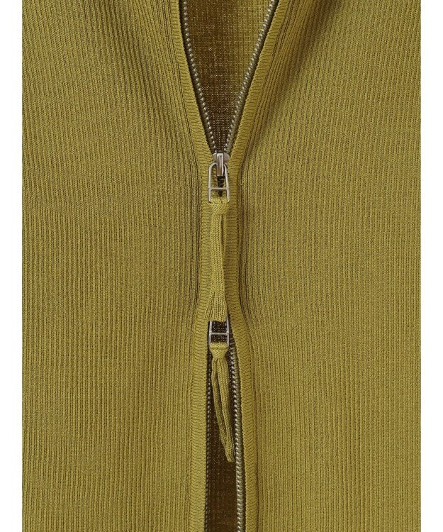 Green Parks ５分袖衿付きＺｉｐプルオーバー Green