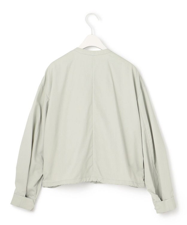 ICB 【接触冷感・UVカット・撥水・洗える】 ナイロンタスランツイル ブルゾン ピスタチオ系