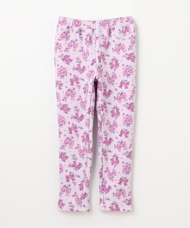 ANY KIDS 7days裏シャギー総柄パンツ リボン