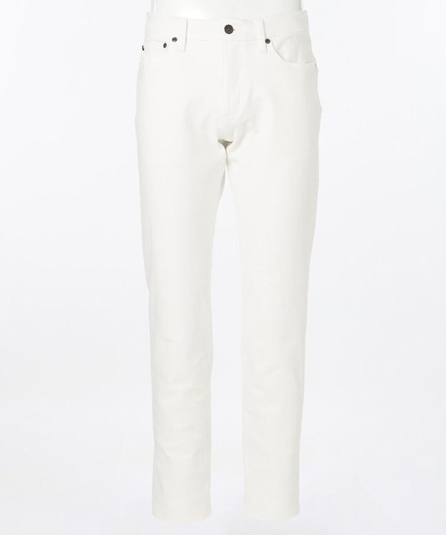 JOSEPH ABBOUD 【キングサイズ】ISKO2WAY デニム ホワイト系