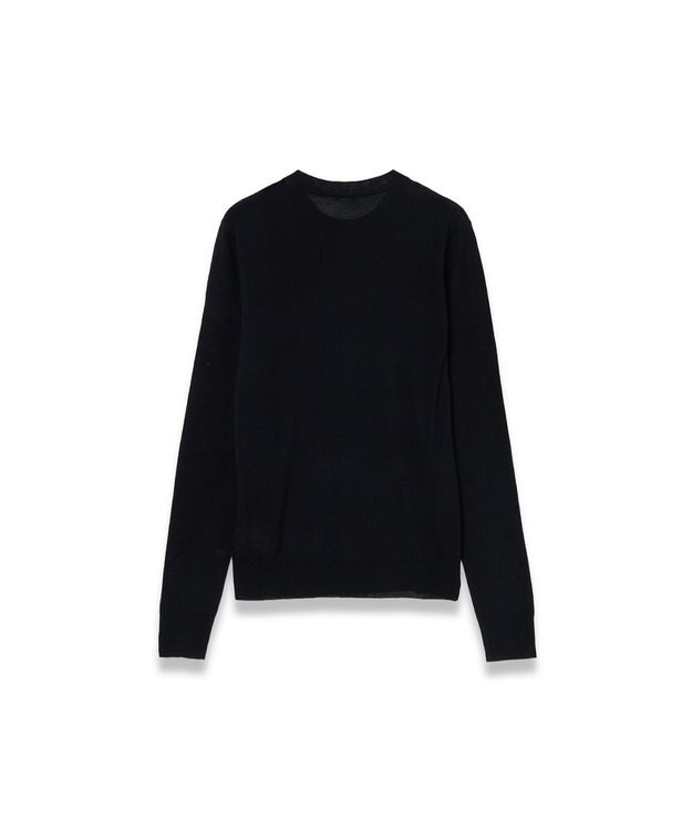 JOSEPH 【WEB＆OUTLET限定】ウールエアー ラウンドネックニット Black