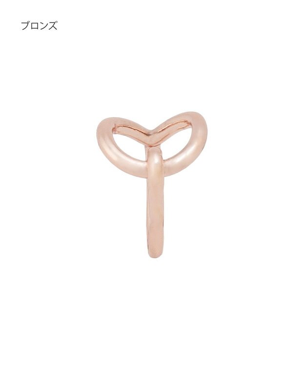 MOONBAT Luna Luce(ルナルーチェ)スカーフリング バックルモチーフ お手持ちのスカーフを通すだけ ギフト ブロンズ