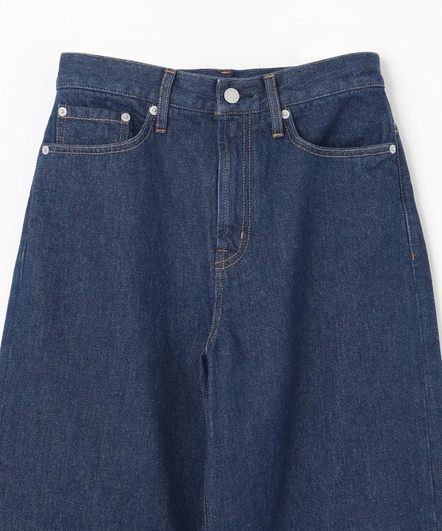 NAVE 【Nave　洗える】デニム ワイドパンツ ネイビー系