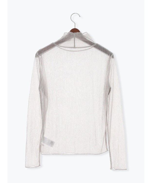 Te chichi ラメプリーツシアータートルインナー シルバー