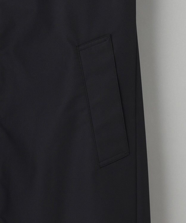 GOTAIRIKU 【防水/軽量/シワになりにくい】ラスタードビーメモリーラミネーションコート_スタンドカラー(24年モデル) ブラック系8