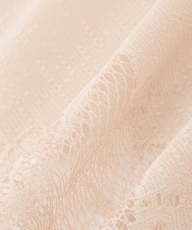 GRACE CONTINENTAL ピン付レースストール ベージュ