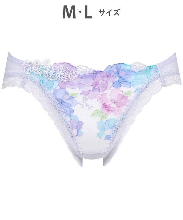 WACOAL ルジェ ショーツ はきこみ丈あさめ BCA442・BCA342とペア 透けにくい(フロント) レディース PCA742 /ワコール パープル