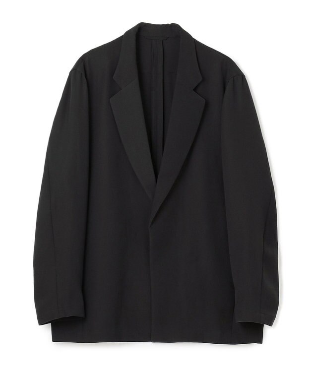 UNFILO MENS ダブルクロス イージージャケット チャコールグレー