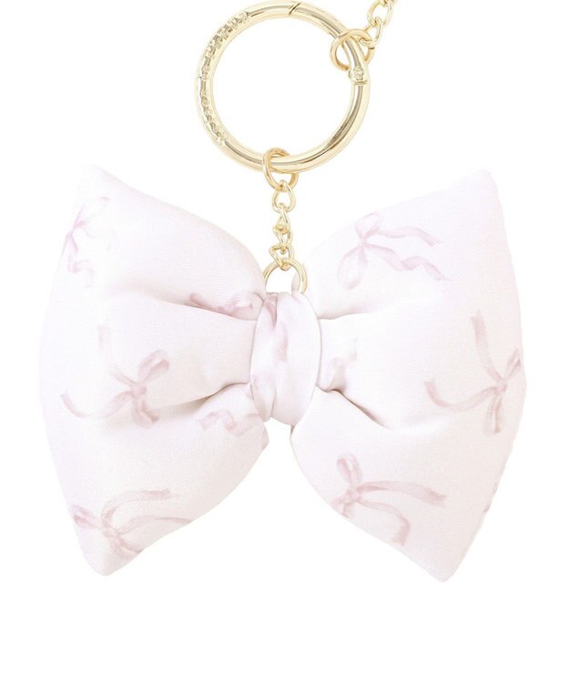 Maison de FLEUR ブランドロゴポーチチャーム Pink