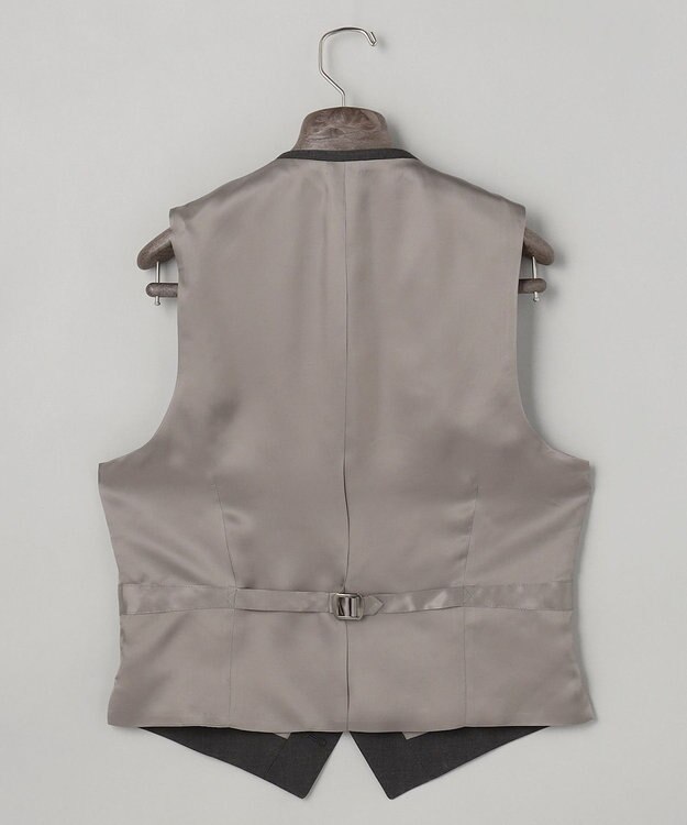 GOTAIRIKU 次世代スーツ【2WAYストレッチ/透湿性/シワになりにくい】ハイスペック2WAYストレッチスーツベスト グレー系