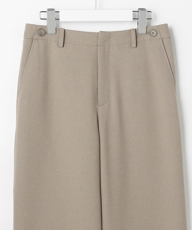 J.PRESS LADIES S 【WEB限定カラーあり】ツムギートflannel ストレート パンツ ベージュ系