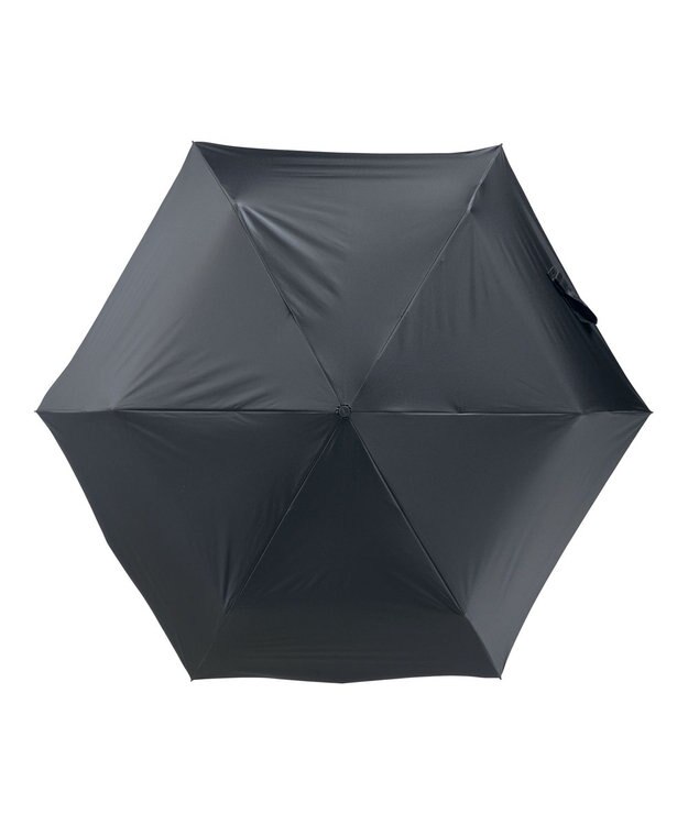 MOONBAT 【Pitaa】マグネット 無地 晴雨兼用日傘 折りたたみ傘 遮光率100%/UVカット率100%/UPF50+/遮熱効果/撥水加工/55cm ブラック