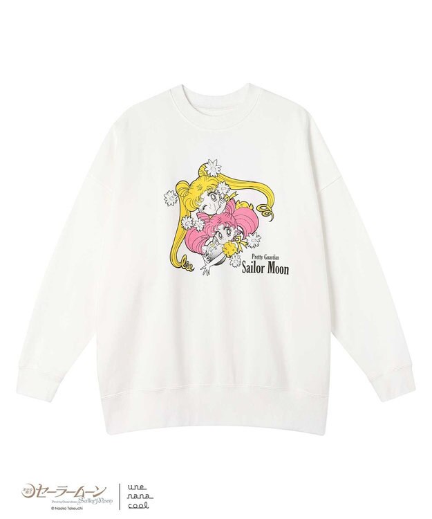 une nana cool 美少女戦士セーラームーン × une nana cool トップス アイボリー