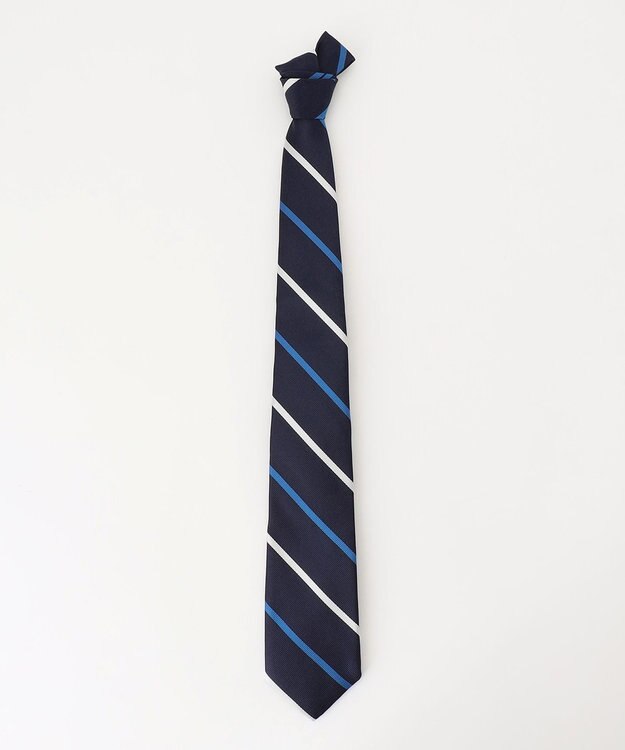 J.PRESS MEN オーセンティック / レジメンタル ネクタイ ネイビー系2