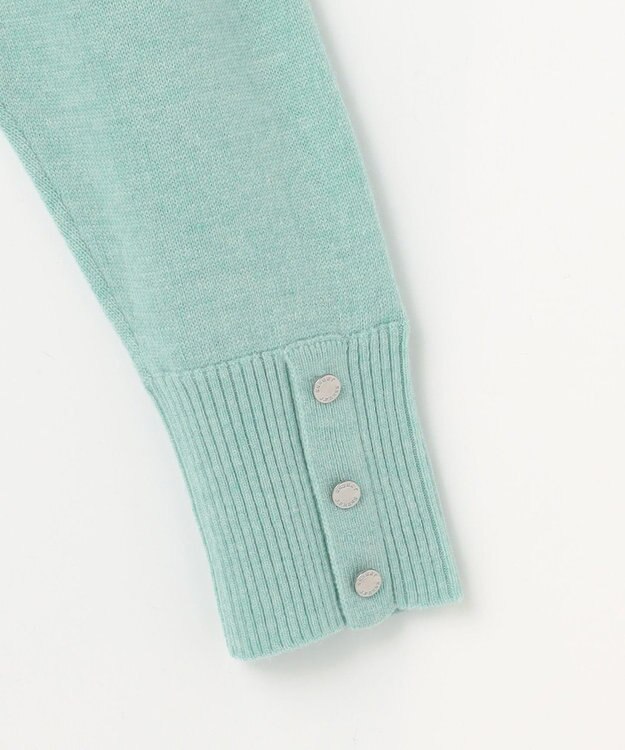J.PRESS LADIES CASHMERE BLEND クルーネック ニット ミントグリーン系