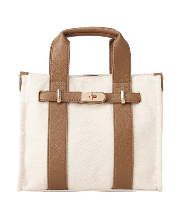 Green Parks ２ＷＡＹベルトミニトート Ivory