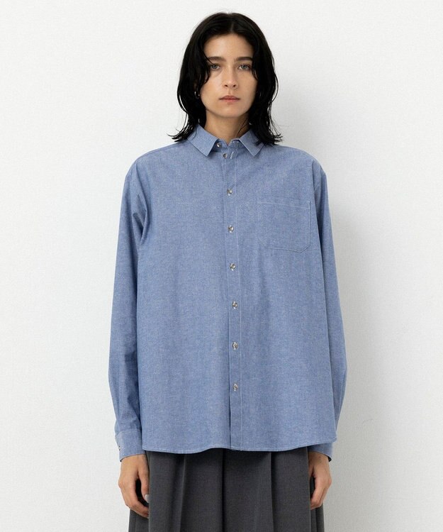 NAVE シャーティング シャンブレーブルー