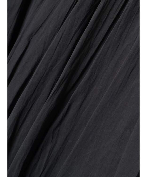 CRAFT STANDARD BOUTIQUE コットンボイルギャザースカート Charcoal Gray