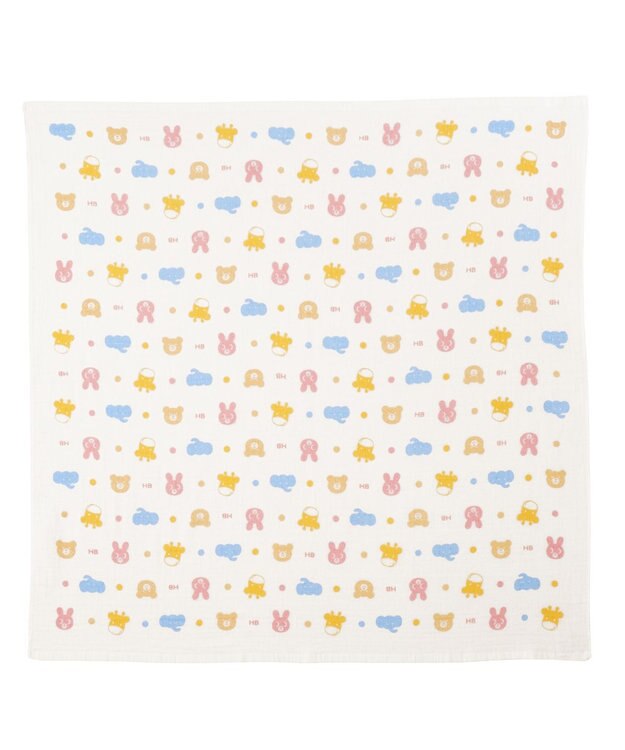 MIKI HOUSE HOT BISCUITS ガーゼベビータオルセット アイボリー