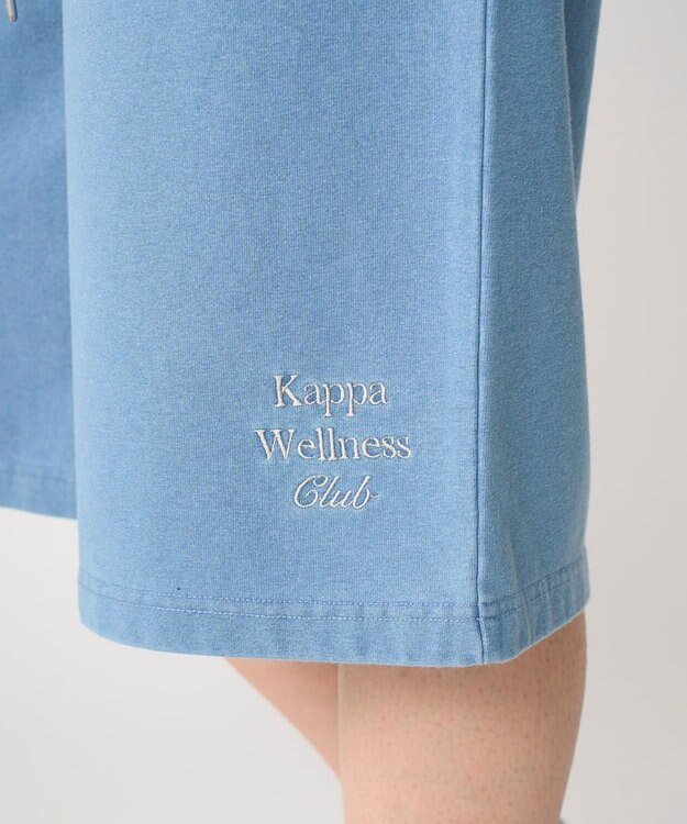 OP／FILA 【Kappa】ウェルネスクラブショート丈パンツ インディゴブルー