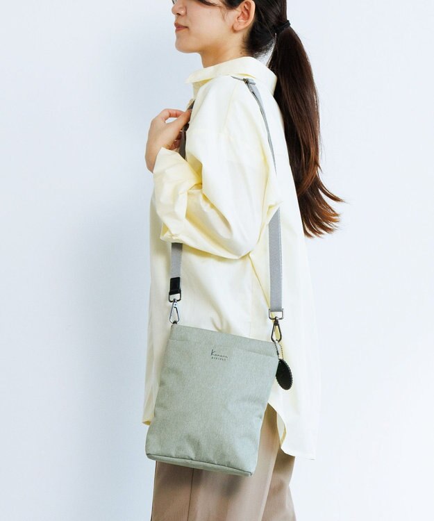 ACE BAGS & LUGGAGE Kanana project COLLECTION サリールトーン スマホショルダー 20171 カナナプロジェクトコレクション カーキ
