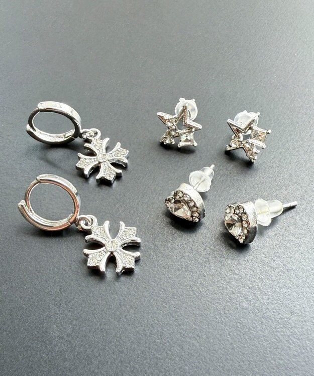 WEGO L6Pピアス 柄2