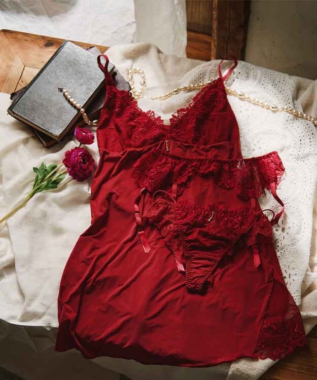 San-ai Resort（三愛水着楽園） エレガントコレクションPremium2312スリップ 【northerly】 ブラック