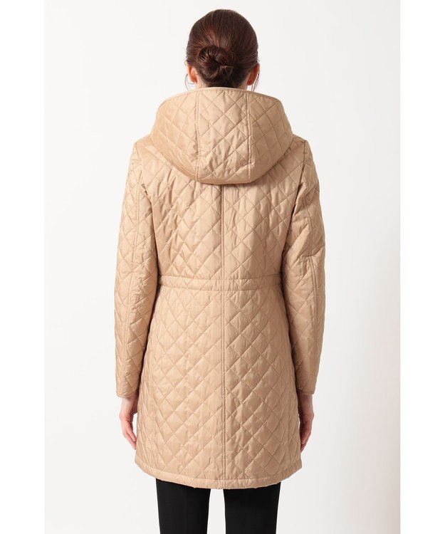 DAKS ライトウェイト キルティングコート ベージュ