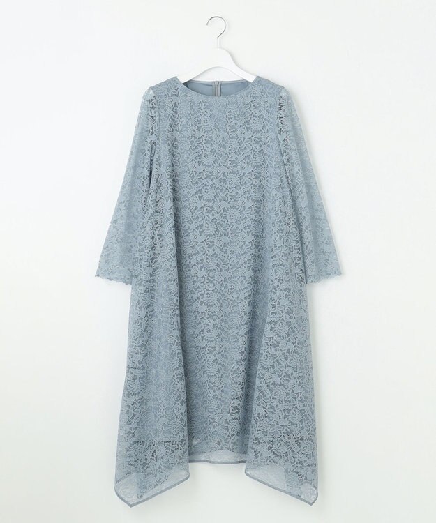 23区 【APPLAUDIR】デリカレース ドレス ダルブルー系