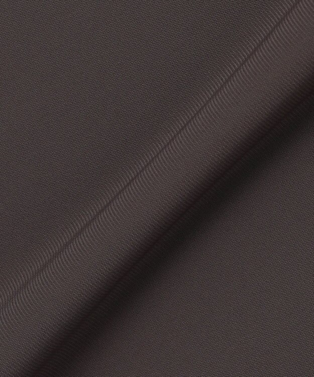 UNFILO 【ウエストゴム】UVカット ドライトリコット セミフレアパンツ チャコール