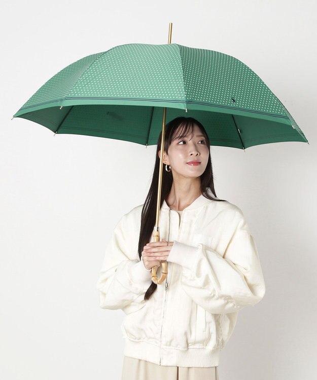 MOONBAT POLO RALPH LAUREN(ポロ ラルフローレン) ツイルドットポロポニー 雨傘 長傘