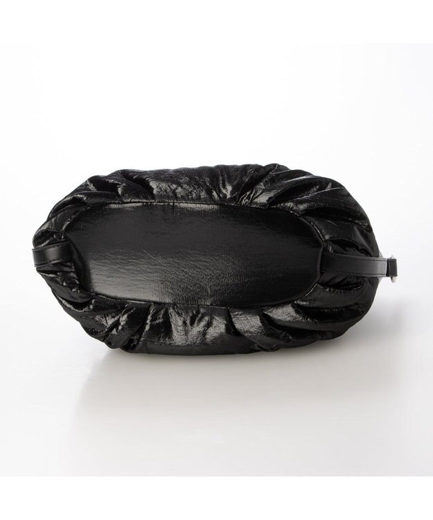 UNBILLION カシュカシュ cachechche / ソフトメタリック2wayミニトート ブラック