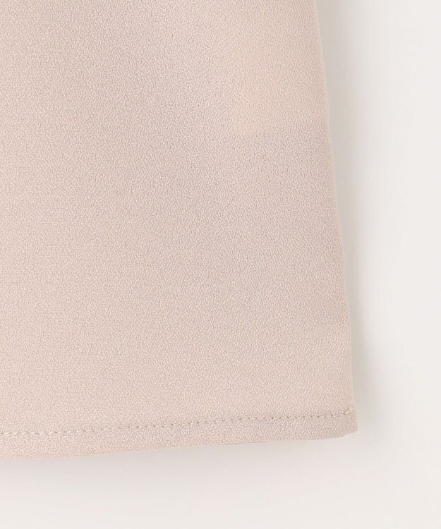 Feroux 【洗える】バイカラー ブラウス ベージュ系