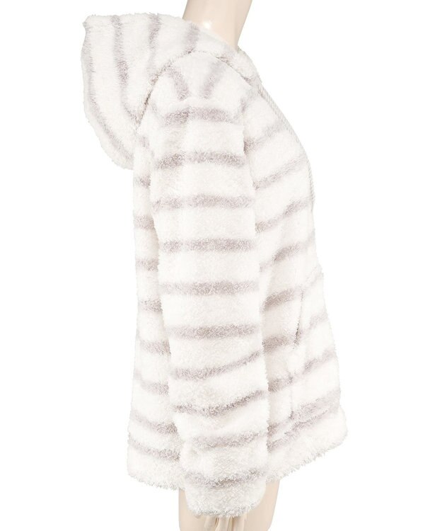 San-ai Resort（三愛水着楽園） 【ルームウェア】【fuwamoko home northerly】ふわもこパーカー 【northerly】 ベージュ