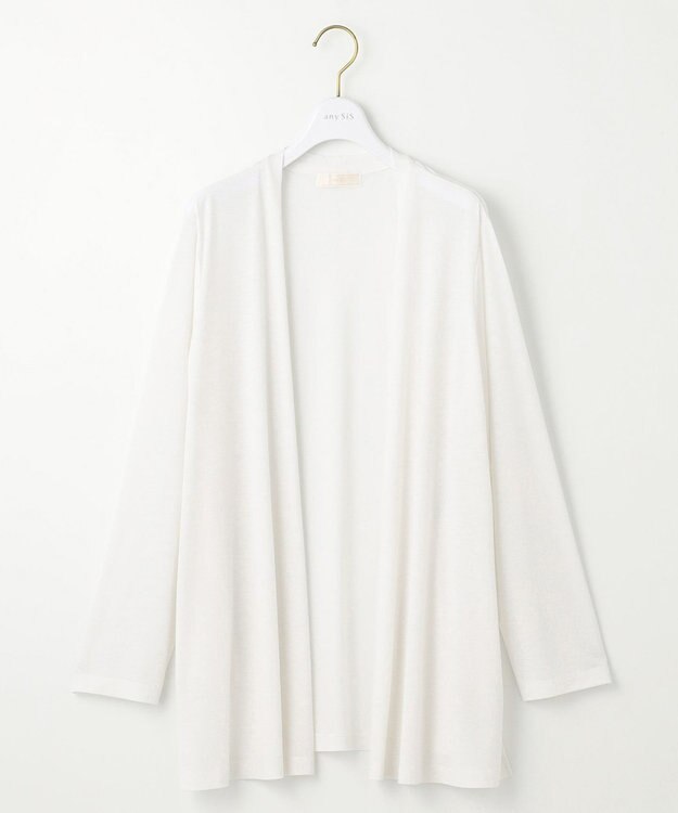 ANY SIS 【接触冷感 / UVカット】着流し カーディガン オフ