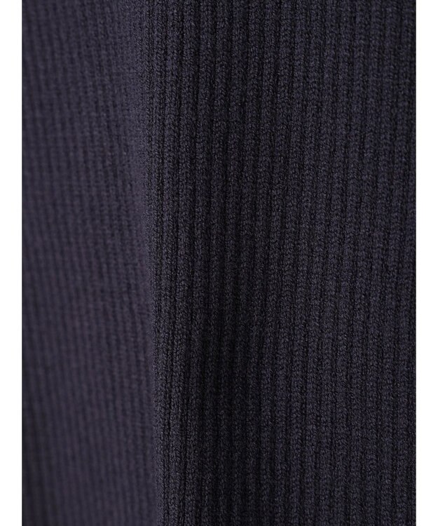 CRAFT STANDARD BOUTIQUE リブタートルネックニットプルオーバー Navy