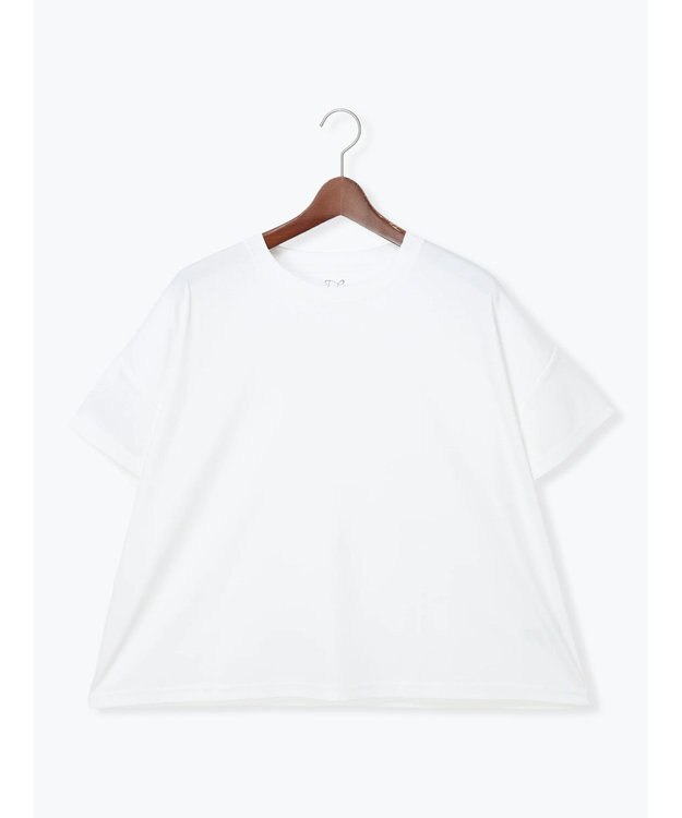 Te chichi 【遮熱/調温】ワイドTシャツ オフホワイト