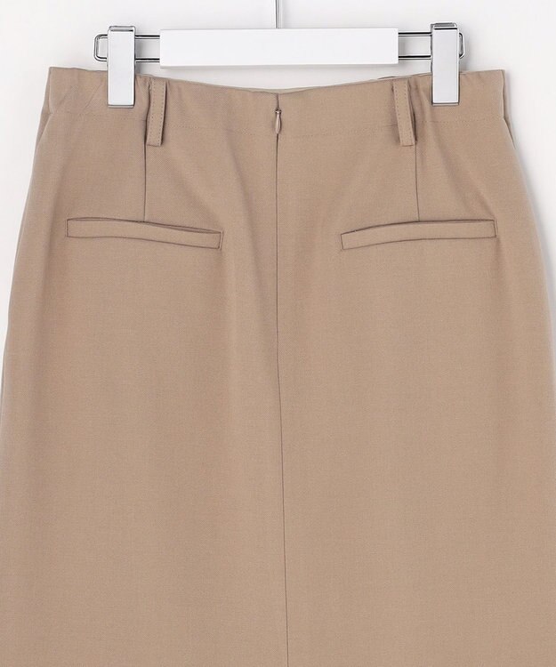 J.PRESS LADIES L SOFTサーモ2way ナロースカート ベージュ系
