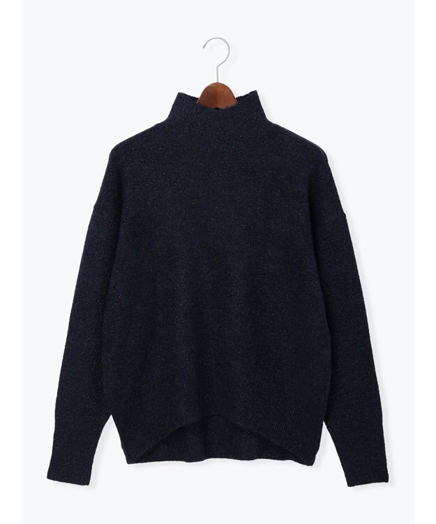 Te chichi MIXラメニット ネイビー