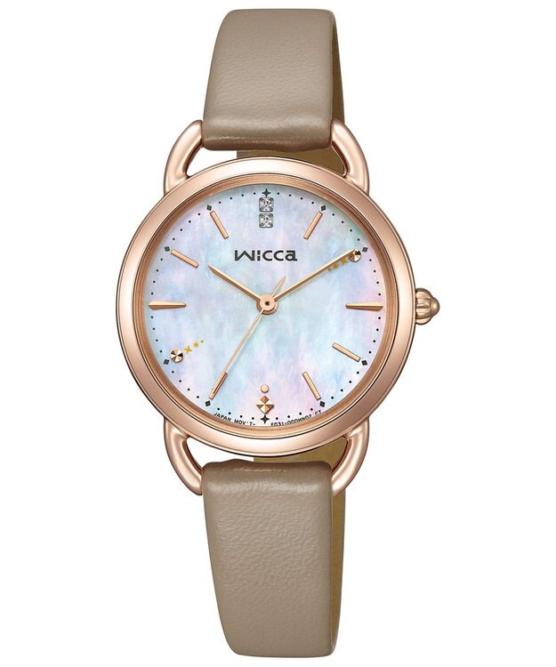 CITIZEN 【2way】バンドの付け替えが楽しめるソーラーテック腕時計限定モデル KP6-065-21 ピンクゴールド