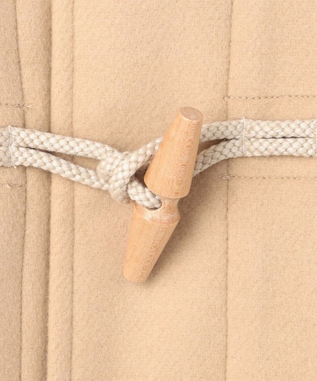 J.PRESS YORK STREET 【UNISEX】メルトン ダッフルコート ベージュ系