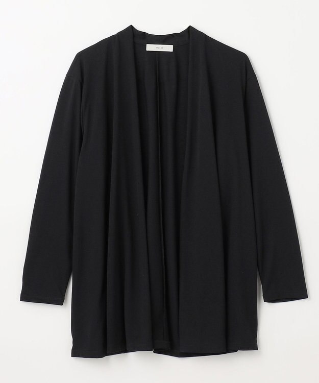 ANY 【接触冷感/UVケア/吸水速乾】長袖シアーカーディガン ブラック