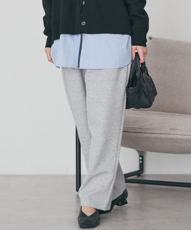 AMERICAN HOLIC ポンチカーブパンツ Gray Mixture