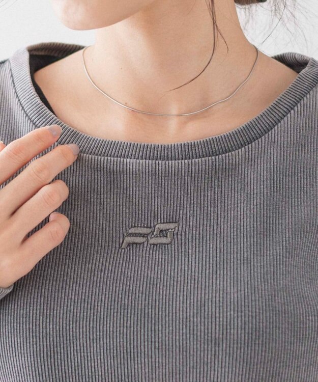 WEGO ヴィンテージウォッシュリブロンT スミクロ