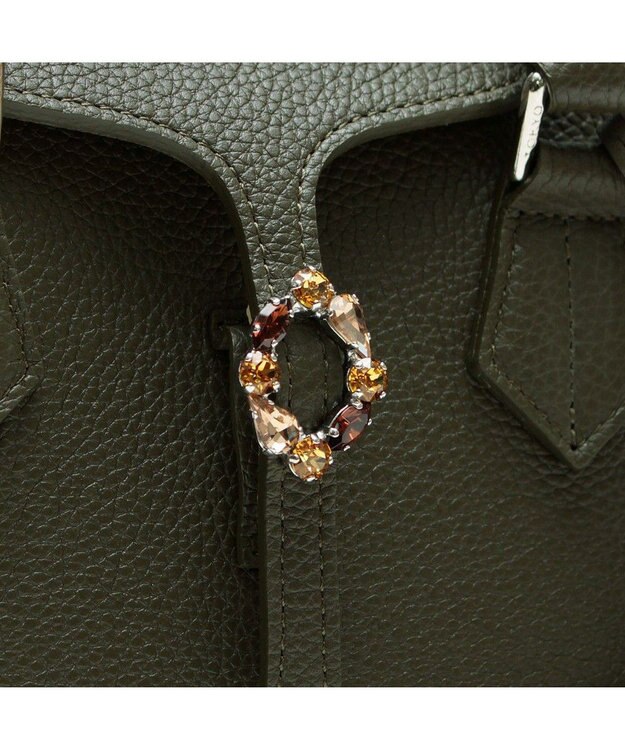 A.D.M.J. モーツァルト/バックルモチーフスクエアトートS フォレスト