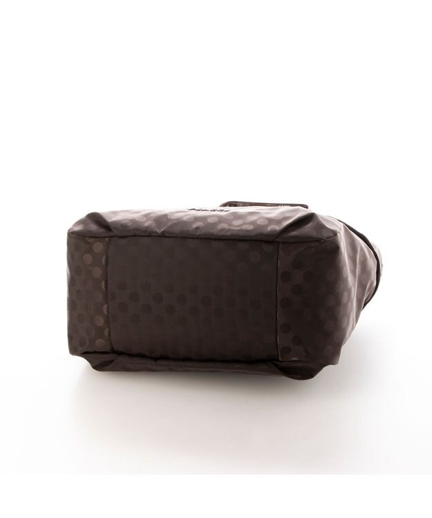 Y'SACCS Polka Dots 口折れ2wayトート Sサイズ チョコ