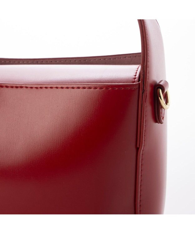 UNBILLION カシュカシュ cachecache / かっちりスクエア2wayバッグ レッド